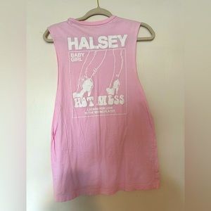 Halsey Concert Pink Tanktop Size M